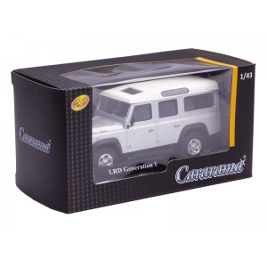 Land Rover Defender Generation 1 серебристый 1/43, арт.34332