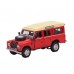 Land Rover Series 109 красный с бежевой крышей 1/43, арт.7868