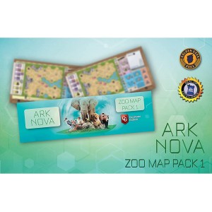 Ark Nova Zoo Map Pack 1 (Арк Нова. Набор зоопарков 1)