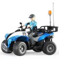 Полицейский квадроцикл с фигуркой, арт.63010
