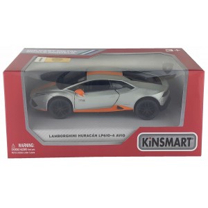 Lamborghini Huracan LP 610-4 Avio 1:36 (серебристая), арт.КТ5401/3