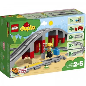 DUPLO Железнодорожный мост и рельсы, арт.10872