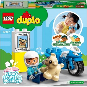 Duplo Police Motorcycle (Полицейский мотоцикл), арт.10967