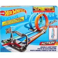 Трек Hot Wheels с двойной петлей серия ACTION, арт.GFH85