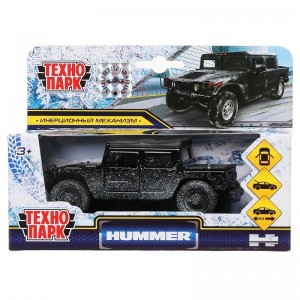 Hummer H1 пикап в снегу, арт.SB-18-09-H1-N(SNOW)-WB