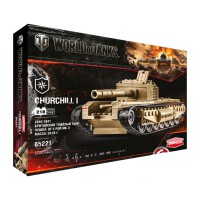 Конструктор World of Tanks "танк CHURCHILL I", (арт. 65221)